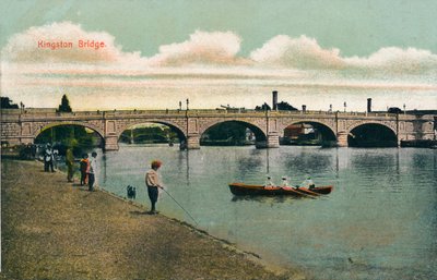 Kingston Bridge, 1908 af Unbekannt