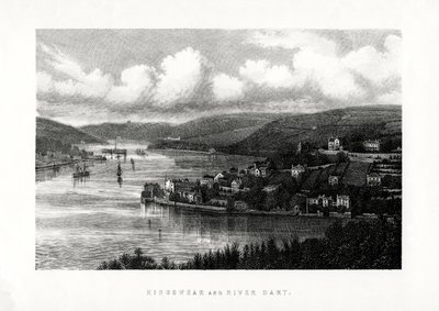 Kingswear and the River Dart, South Devon, 1896 af Unbekannt