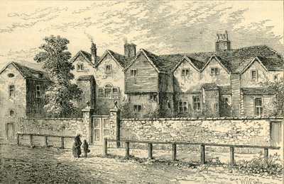 Kirby Castle, Bethnal Green The Blind Beggars House, c1872. af Unbekannt