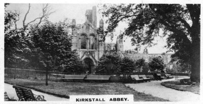 Kirkstall Abbey, Leeds, Yorkshire, c1920