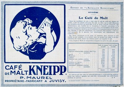 Kneipp Café de Malt, annonce, 1915 af Unbekannt