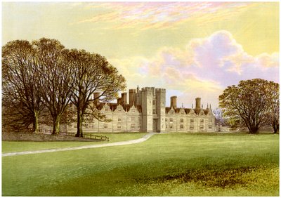 Knole, nær Sevenoaks, Kent, hjemsted for Lord Sackville, c1880 af Unbekannt