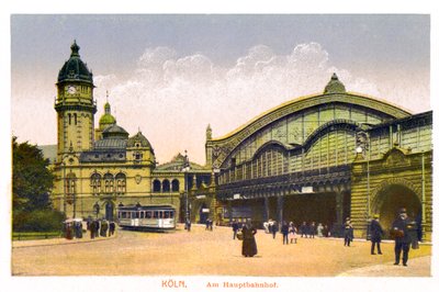 Köln, Am Hauptbahnhof, Hovedbanegården, det 20. århundrede af Unbekannt