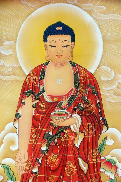 Kong Meng San Phor Kark See Kloster. Shakyamuni Buddha maleri, 20160819, Singapore, Singapore af Unbekannt