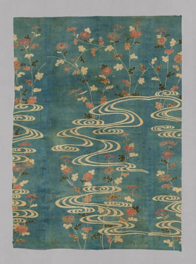 Kosode-Robe, Japan, Edo-Periode 1615-1868, 1701-25 von Unbekannt