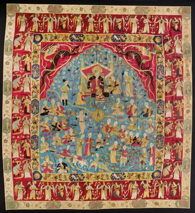 Polstring - såkaldt Persisk gobelin (safavid tapet) af Unbekannt