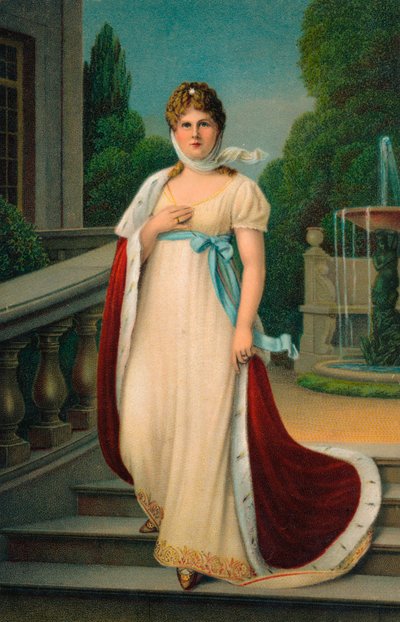 Dronning Louise af Preussen, c1910 af Unbekannt