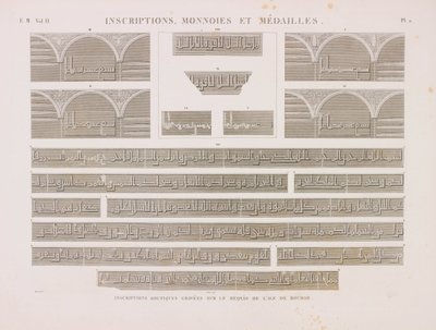 Kufiske Indskrifter af Unbekannt