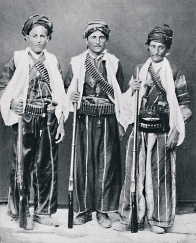 Kurdiske bjergbrigander, Armenien, 1902 af Unbekannt