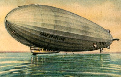 LZ 127 Graf Zeppelin, 1928, 1932. af Unbekannt