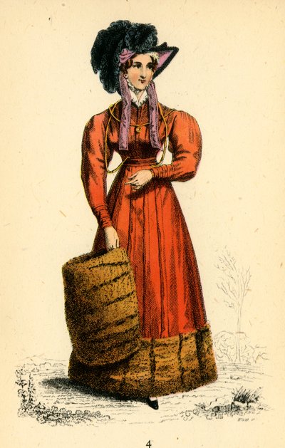 La Belle Assemblee, 1824, 1943. af Unbekannt