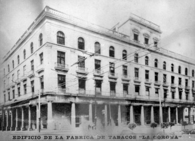 La Corona, tobaksfabrik, 1920