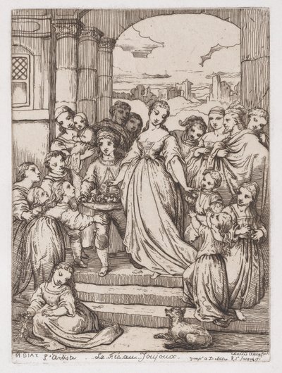 Feen ved legetøj, ca. 1830-76., ca. 1830-76. af Unbekannt