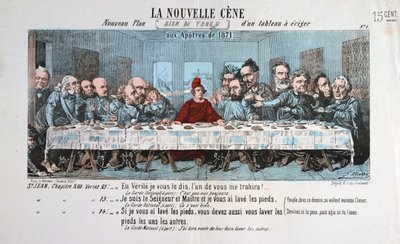 Den nye nadver, Pariserkommunen, 1871 af Unbekannt