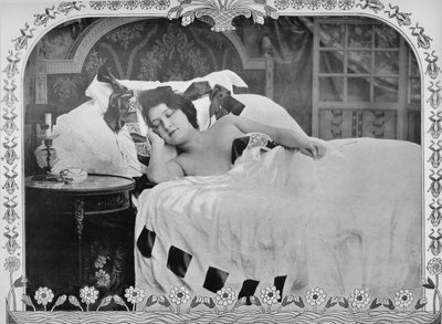 Den første drøm, 1900 af Unbekannt