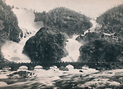 Laatefos, Hardanger, 1914. af Unbekannt