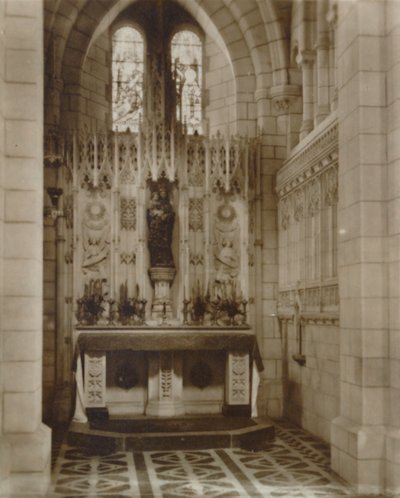 Lady Chapel, Buckfast Abbey, slutningen af det 19.-begyndelsen af det 20. århundrede af Unbekannt