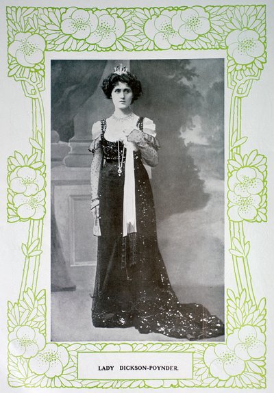 Lady Dickson-Poynder, 1901 af Unbekannt