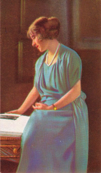 Lady Elizabeth Bowes-Lyons 1900-2002 af Unbekannt