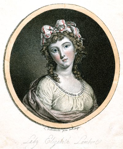 Lady Elizabeth Lambert, 1750-1820 af Unbekannt
