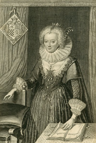 Lady Frances Stewart, hertuginde af Richmond og Lennox 1647-1702, ca 1663. af Unbekannt