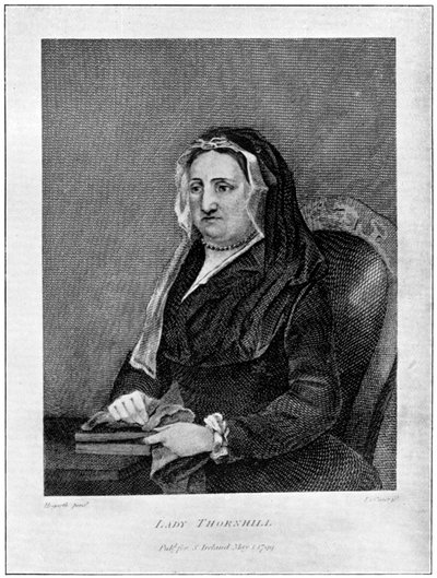 Lady Thornhill, 1799 af Unbekannt