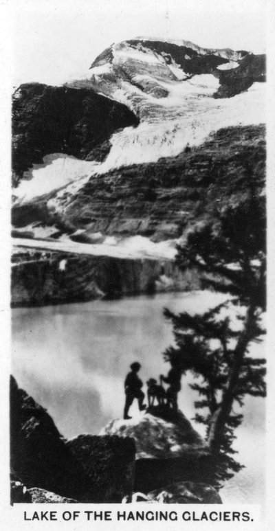 Lake of the Hanging Glaciers, Canada, c1920