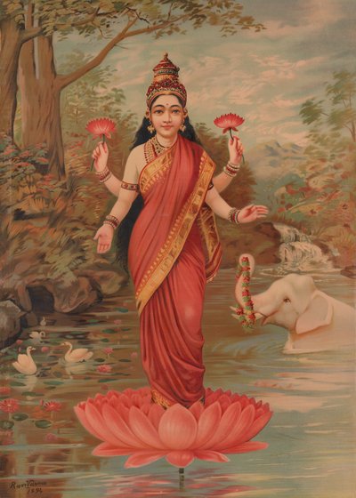 Lakshmi, 1894. af Unbekannt