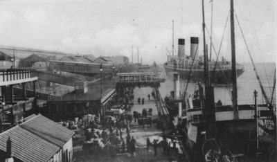 Landing Stage, Liverpool Docks af Unbekannt