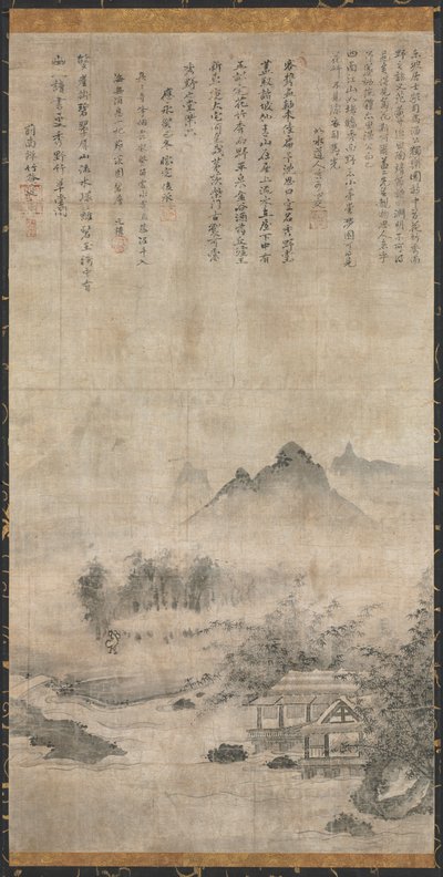 Landskab, ca. 1414. af Unbekannt