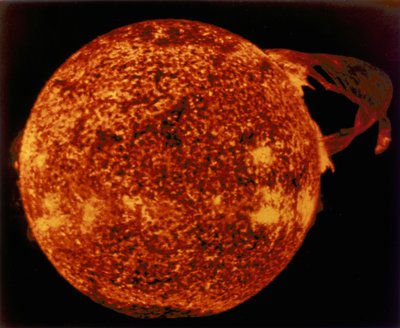 Stor solfremtræden i ekstremt ultraviolet lys, 1973 af Unbekannt