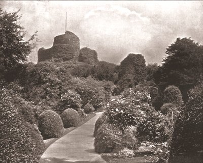 Launceston Castle, Cornwall, 1894. af Unbekannt