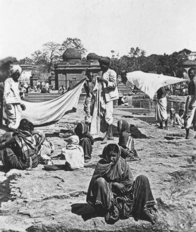 Vaskeriet, Indien, c1927-c1929 af Unbekannt
