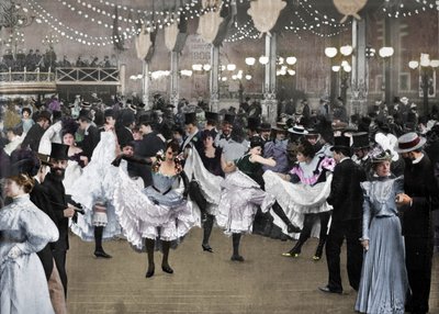 Moulin Rouge Ball, 1900 af Unbekannt