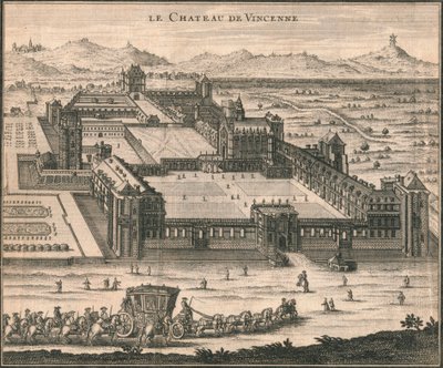 Chateau De Vincennes, 1723. af Unbekannt