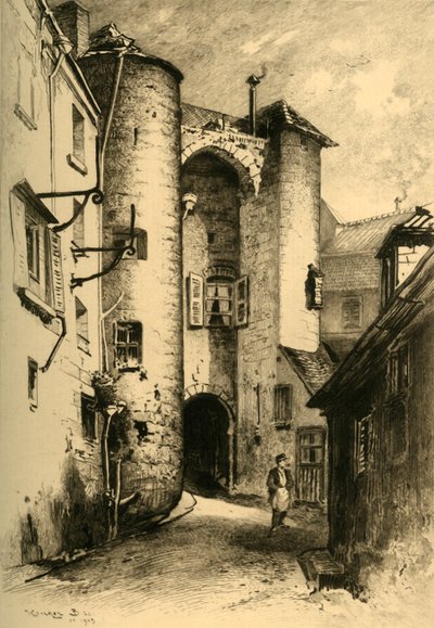 Passagen fra Chénizelles til Laon Aisne, 1903. af Unbekannt