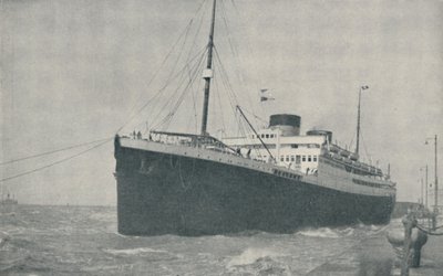 Forlader landingsstadiet i Liverpool, 1936 af Unbekannt