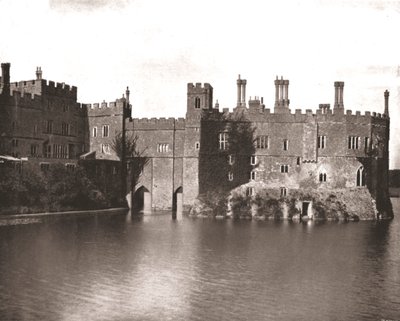 Leeds Castle, Maidstone, Kent, 1894. af Unbekannt
