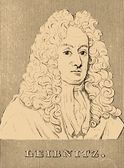 Leibnitz, 1646-1716, 1830. af Unbekannt