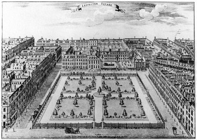 Leicester Square, London, 1750 1907 af Unbekannt