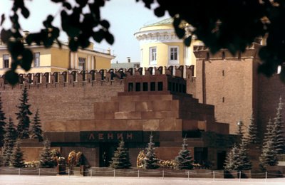 Lenins mausoleum, Den Røde Plads, Moskva, 1980 af Unbekannt