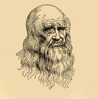 Leonardo Da Vinci, 1933. af Unbekannt