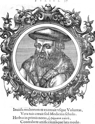 Leonhard Fuchs, tysk botaniker og læge af Unbekannt