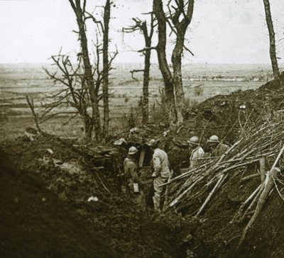 Les Eparges, Nordfrankrig, 1915. af Unbekannt