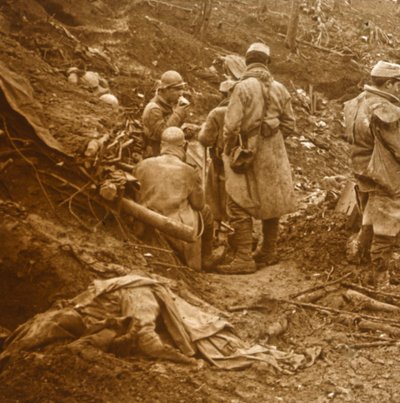 Les Eparges, Nordfrankrig, 1915 af Unbekannt