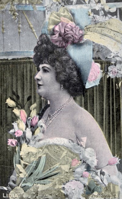 Lidia, vintage fransk postkort, c1900 af Unbekannt