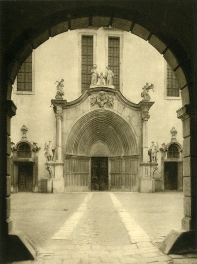 Lilienfeld Abbey, Nedre Østrig, c1935. af Unbekannt