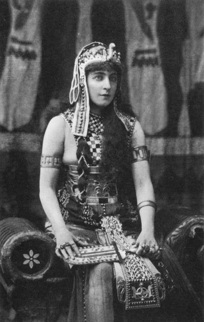 Lillie Langtry as Cleopatra, c1890 af Unbekannt