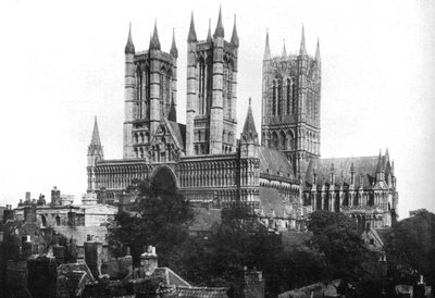 Lincoln Cathedral, 1926 af Unbekannt