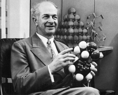 Linus Pauling, amerikansk kemiker, c1954 af Unbekannt